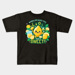 lemons make it sweet Kids T-Shirt